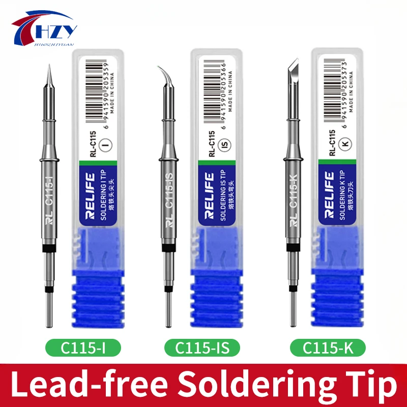 C115 Nano Soldering Iron Station - RELIFE C115-K/I/IS Nano-level Universal T115 Handle