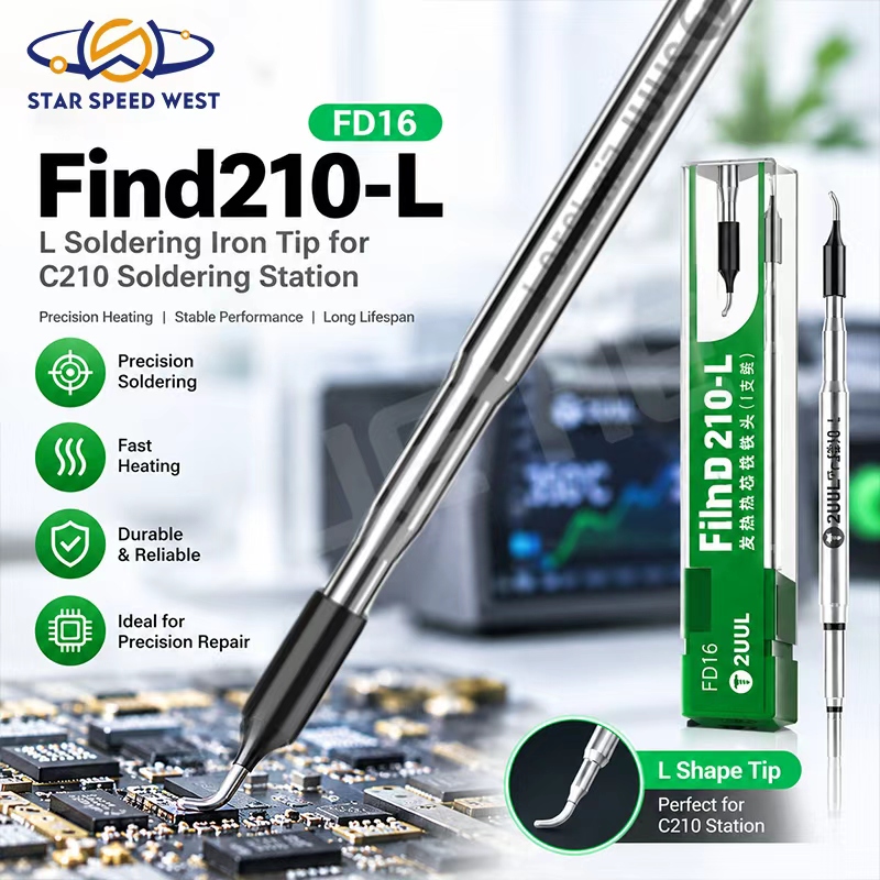 2UUL FD16 Find210-L Soldering  - C210 Precision Soldering Station recension och pris