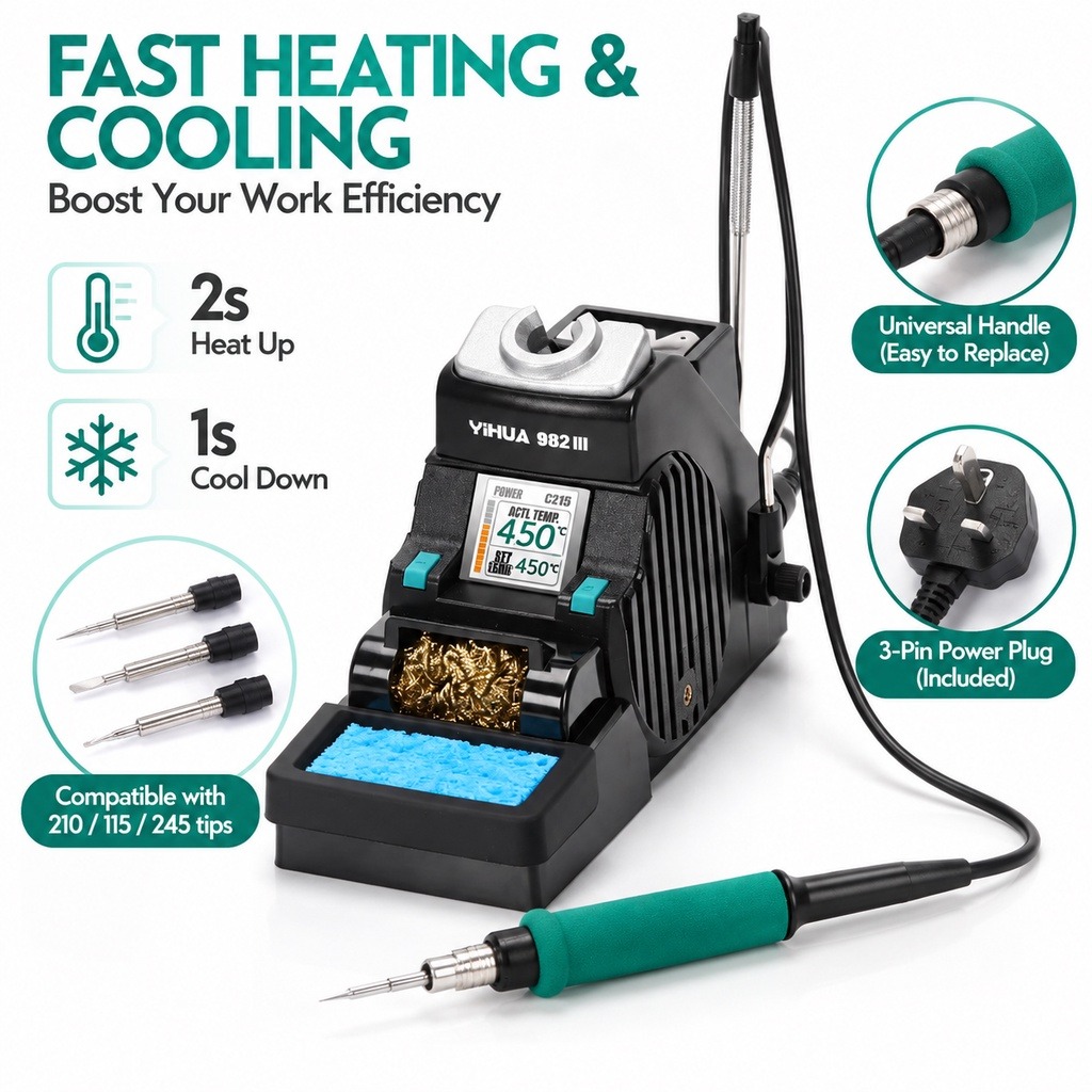 YIHUA 982-III C210 Soldering I - C210 Precision Soldering Station recension och pris