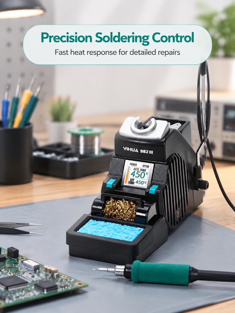 YIHUA 982-III C210 Soldering I - C210 Precision Soldering Station recension och pris
