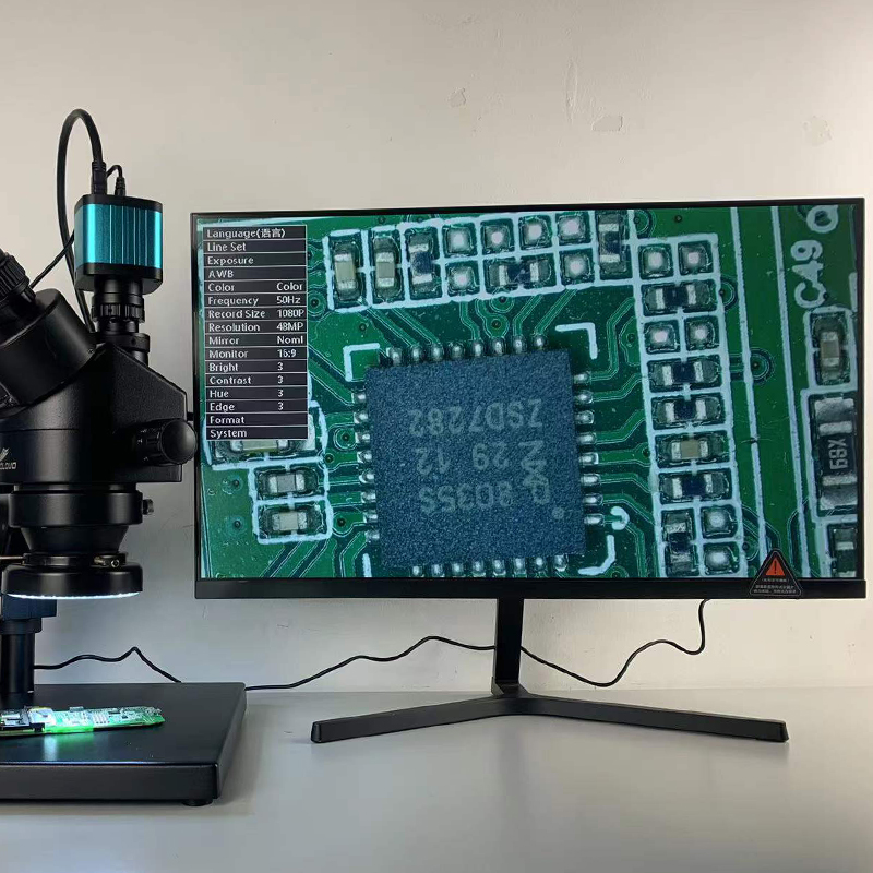 Simul-Focal 7X-45X Continuous  - Trinocular Stereo Microscope 7X-45X recension och pris
