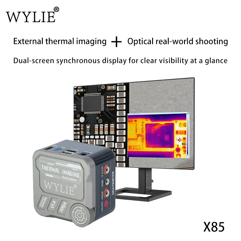 WYLIE X85 4K Industrial Micros - 4K Microscope Camera Sony Sensor recension och pris