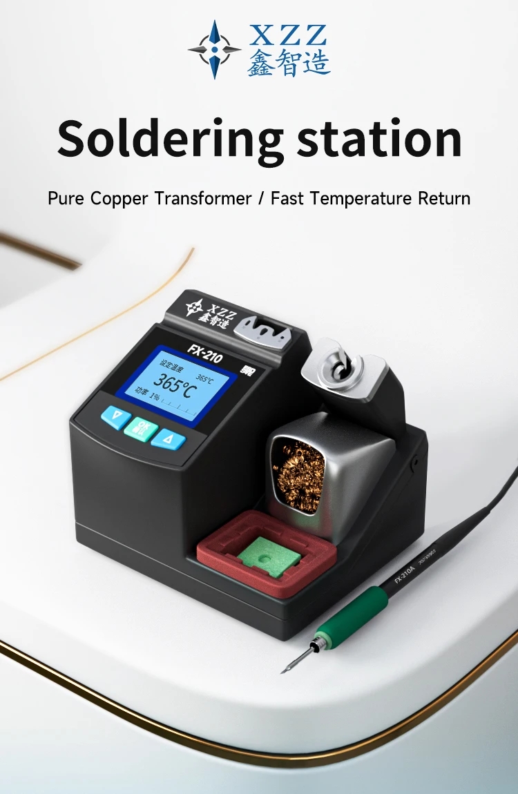 XZZ FX-210 Super Precision Sol - C210 Precision Soldering Station recension och pris