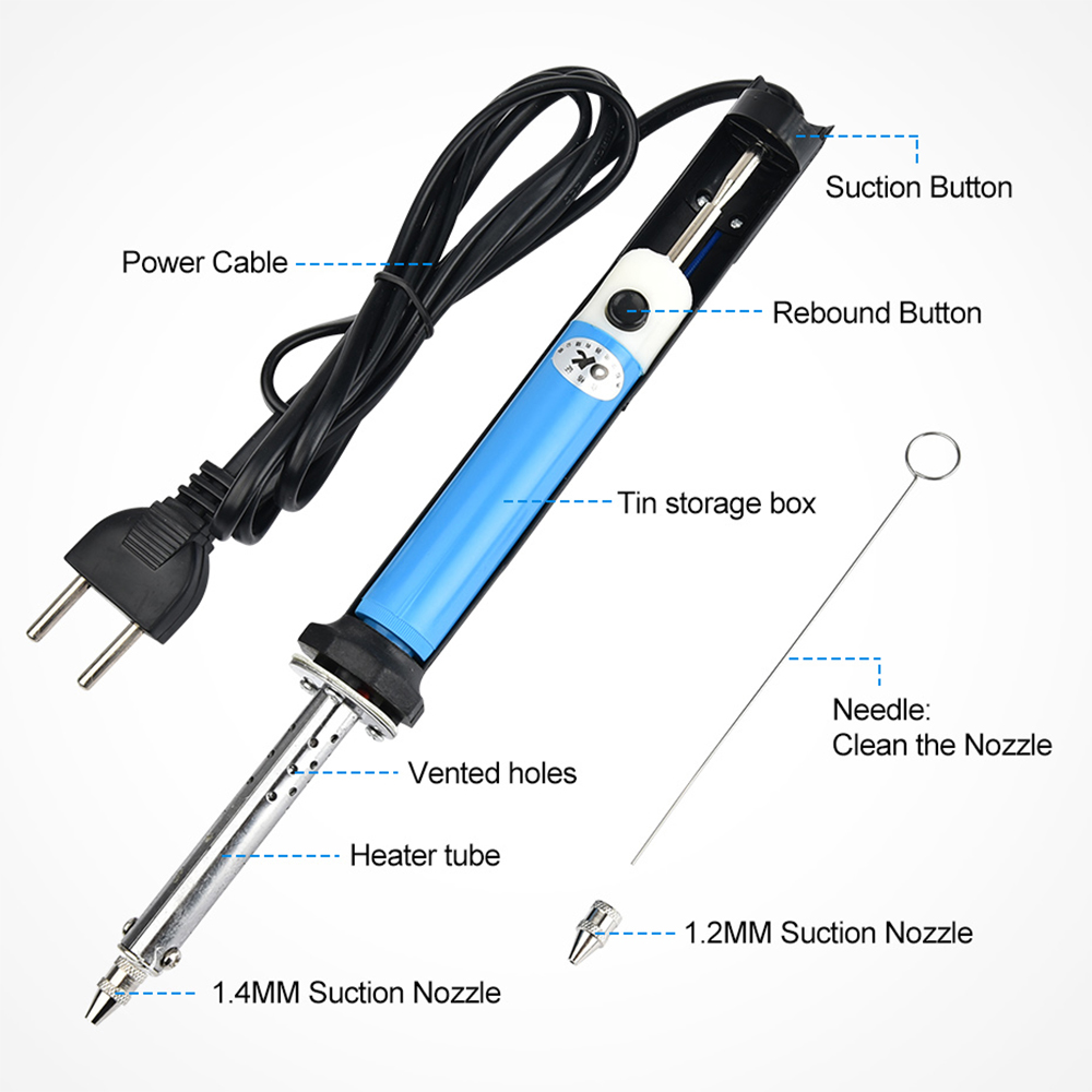 AC US 110V /EU 220V Electric T - Desoldering Pump Electric Vacuum Station recension och pris
