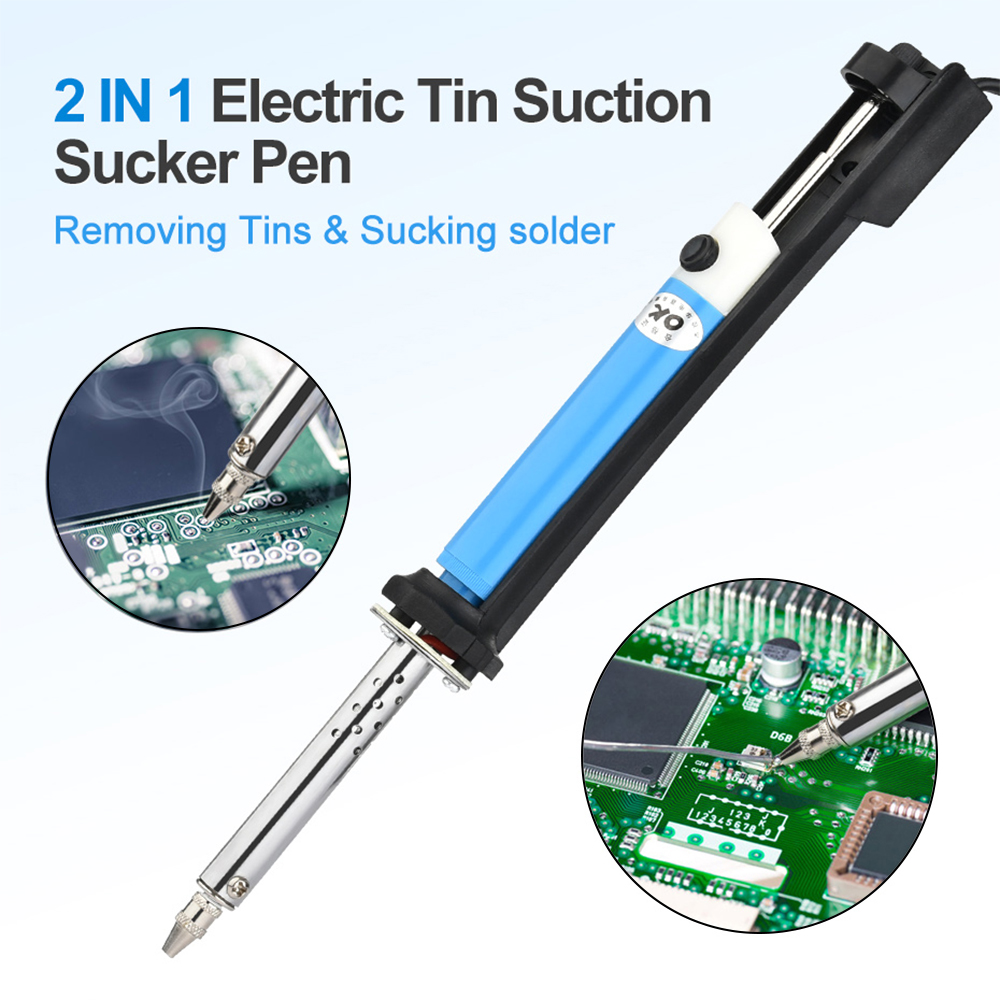 AC 110V/220V Electric Desolder - Desoldering Pump Electric Vacuum Station recension och pris