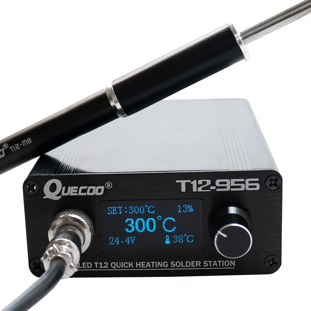 QUECOO T12-956 Soldering Digit - T12 Soldering Station Oled recension och pris