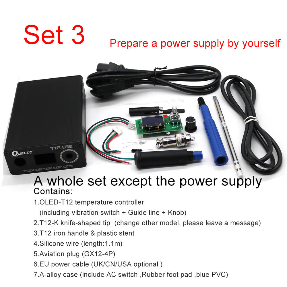 T12 STC-OLED soldering Station - T12 Soldering Station Oled recension och pris