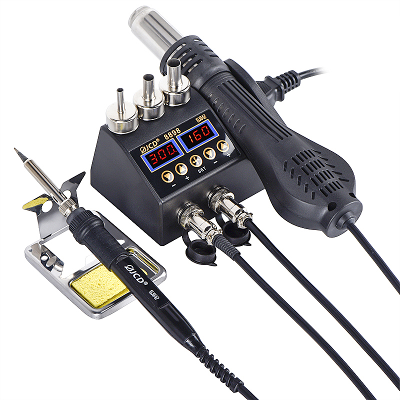 JCD 2 in 1 8898 Soldering Stat - 2 In 1 Soldering Rework Station 750W recension och pris